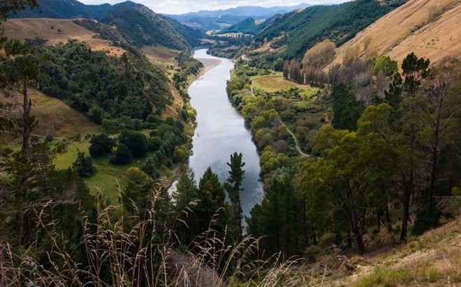 Sông Whanganui là dòng sông dài thứ 3 ở New Zealand, được cư dân bản địa sùng bái. Ảnh: Radio New Zealand.